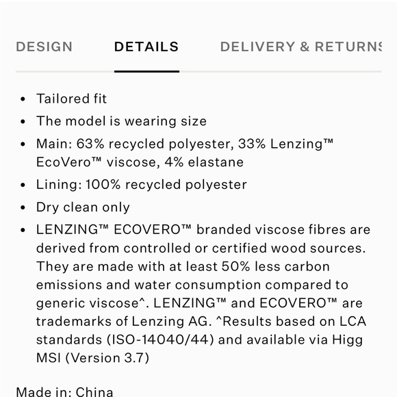 All Saints Aleida classic Black Blazer medium - Picture 8 of 10